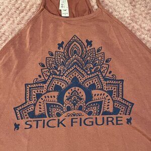 Stick Figure tank, size L